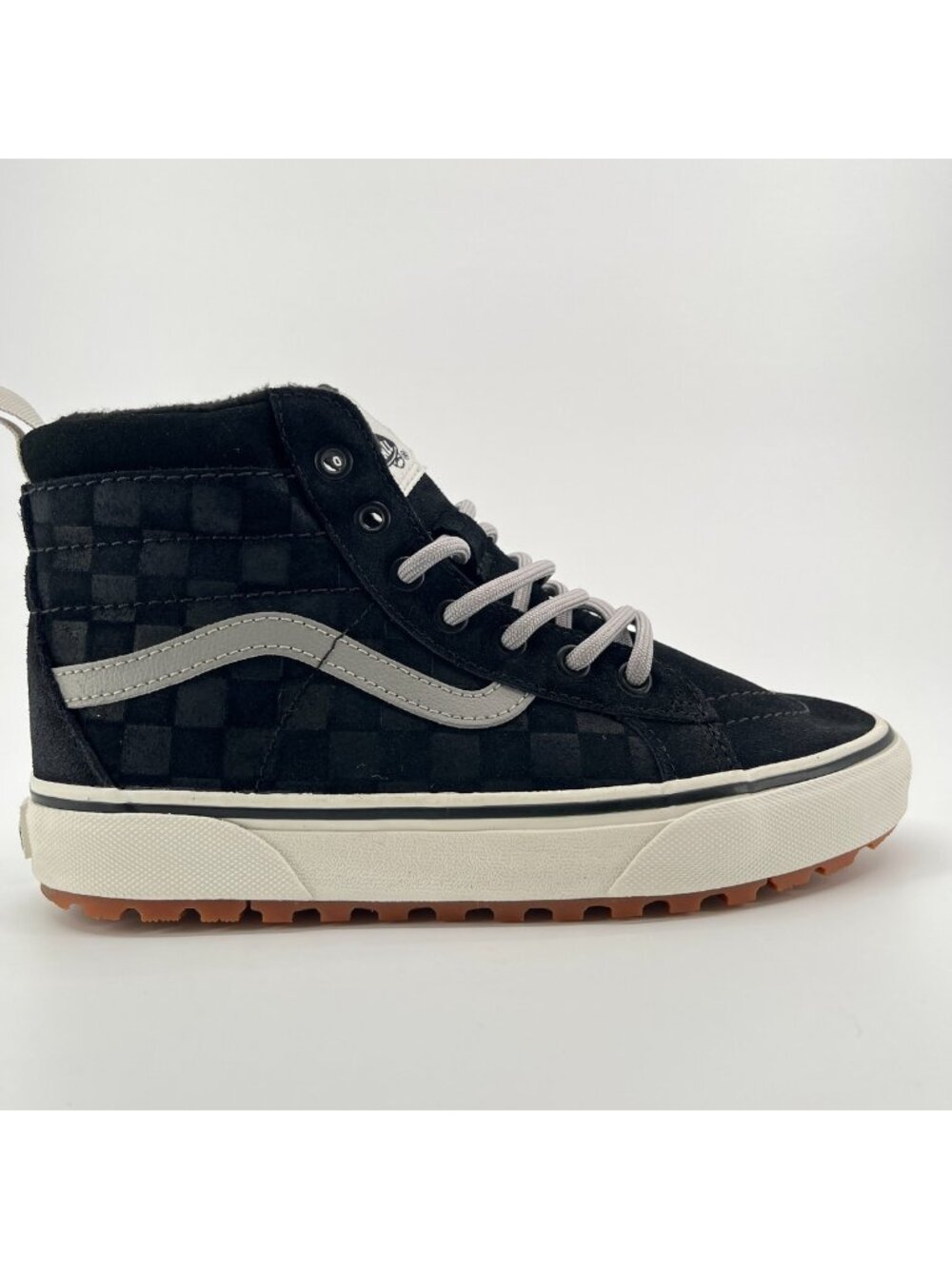 Vans Sk8-Hi MTE-1 Boys Size 3Y Black White Athletic Skateboard Shoes Sneakers